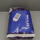 MIULEE Velvet Curtains Purple Elegant Grommet Thermal Insulated Soundproof Room Darkening Curtains/Drapes for Classical Living Room Bedroom Decor 52 x 96 Inch Set of 2