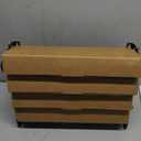 SpaceAid Spice Rack Organizer with 28 Spice Jars, 386 Spice Labels, Chalk Marker and Funnel Set for Cabinet, Countertop, Pantry, Cupboard or Door & Wall Mount - 28 Jars, 13.4" W  10.8" H, Black