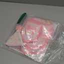 1/2 Birthday Girl Half Birthday Decorations Pink Bow It's My 1/2 Birth Banner Glitter Cake Topper Ribbon Bow Wood Bead High Chair Banner & Cone Hat 6 Months birthday Decorations Party Supplies (Pink)