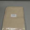 Outdoor Curtains for Patio Waterproof - Weatherproof Porch & Gazebo Curtains, Grommet Top and Tab Bottom Drape,1 Panel, 52" W x 96" L, Beige