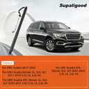 Power Rear Hatch Strut Lift Support, for GMC Acadia 2017-2023 Liftgate Struts, No. 84991343, 23508433 Electric Tailgate Liftgate Actuator, Power Liftgate with Quiet Motor (Left Right, 2pcs)