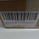 Kitten Strappy Heels for Women Knotted Square Open Toe Slip On Mule Heels Mid Heeled Sandals (8.5, Black)