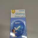 Sliding Door Lock for Kids Safety: 4 Pack Window Locks Child Proof Slide Glass Door Locks, Baby Proofing Closet Cabinet Patio Security Bar, No Drill Toddler Childproof Slider Door Window Stop