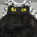 LYSMuch Toddler Girl Long Sleeve Tulle Dress Tutu Baby Dresses Kid Holiday Clothes (5-6 Years, White)