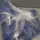 COSY HOMEER Extra Thick Bath Rugs for Bathroom - Anti-Slip Bath Linen Sets Mats Soft Plush 100% Strong Polyester Mat Living Room Bedroom Floor Water Absorbent(Blue,17x27 - Inches)