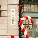 Elf Quote, Christmas Canvas Banner, Christmas Door Hanger Decoration, Canvas Porch Banners For Indoor Outdoor, Xmas Rustic Home Wall Decor, Elf Sign, Farmhouse Wall Hanging Banner 7.831.5 Inches (Style 21)