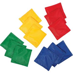Franklin Sports 5" x 5" Nylon Bean Bags (Set of 12) 