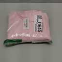 Breling 2 Pcs Christmas Hand Towels Pink Santa Claus Bathroom Decorative Towels 100% Cotton Absorbent Jacquard Weave Bath Decor Winter Holiday Bathroom Decor Xmas Gifts 13.7''x29.5''