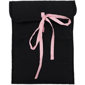 Attria Cute Y2K Bowtie Laptop Sleeve Puffy Notebook Bag 1114 Inch Tablet Bag Cutecore Protective Laptop Case for Women (13-14 Inch, Black)