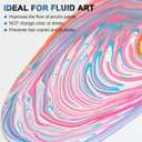 Nicpro Paint Thinner for Acrylic Painting, 33.8oz / 1000ml, Acrylic Paint Thinner, Acrylics Flow Medium Improve Flow Consistency