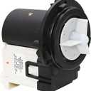2025 Upgraded ..4681EA2001T WM2455HW WM4370HWA WM3270CW WM3431HS WM3770HVA Washer Drain Pump ASKOLL Motor Replaces KenMore LG M3379-65468 Front load washer drain pump motor by Puxyblue