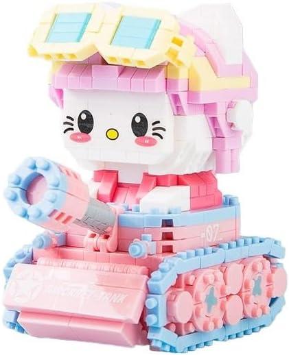 Mini Building Blocks, Micro Blocks, Kiki Cat 6069, 782 Pieces, Best Gifts for 15 Years Old and Up, for Adults