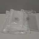 HBlife 6 Pack Closet Organizers and Storage, Clear Shelf Dividers, Vertical Purse Organizer for Closet Perfect for Sweater, Shirts, Handbags in Bedroom and Kitchen, Acrylic Bookshelf for Organization