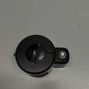 Keyed Door Handle Lockout Device Cover with Code to Disable Access to Keyhole Combination Lock for Bedroom from Outside Only Fits Handle Lock with Long Connecting Shaft Please Measure Before Order (Black)