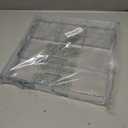 Whitmor 6-Section Clear Drawer Organizer