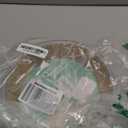 200pcs Air Fryer Disposable Paper Liner, Non-Stick Disposable Air Fryer Parchment Paper Liners, Baking Paper for Air Fryer Oil-Proof, Water-Proof, Food Grade Parchment6.3" in Bottom, 8" on top