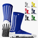Lux Dual Grip Socks - Soccer Grip Socks for Men and Women. GripArray Performance & Comfort