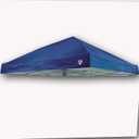 Quest Canopy Top Q64 10' x 10' Slant Leg Instant Up Canopy Gazebo Replacement Tent Parts (Blue)