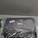 Fireproof Document Box, Hard Case Fireproof Document Organizer with Lock, Water Resistant Safe Box for Important Documents Certificates Laptop Passports, Black