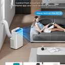 Midea 14,000 BTU ASHRAE (10,000 BTU SACC) Portable Air Conditioner, Cools up to 375 Sq. Ft., with Dehumidifier & Fan mode, Control with Remote, Amazon Alexa & Google Assistant, Easy-to-use and Install