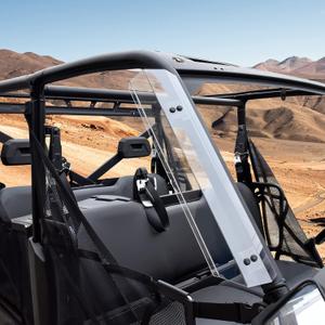 SAUTVS UTV Side Wind Deflectors for Can-Am Maverick Defender, Air Deflectors Windshield Deflector Kit for Polaris Ranger XP 1000 900 570 General 1000 Can-Am Defender Maverick Trail Accessories (2PCS)