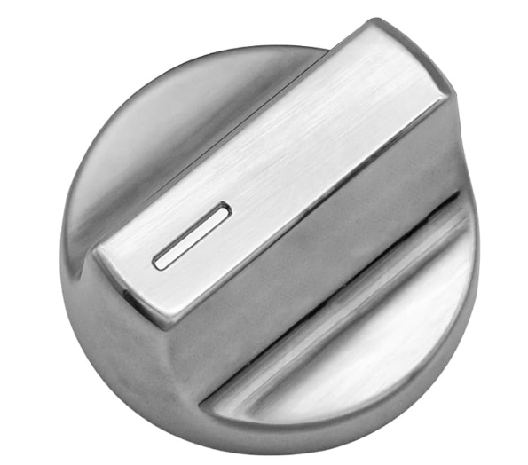 Upgraded W11517331 Stove Knob Replacement for Whirlpool, W10850027 W11117415 Electric Cooktop Burner Control Knob Oven Knob, Compatible with Whirlpool YWFE745H0FE0, WFE770H0FZ0, WFE745H0FS0-4PCS