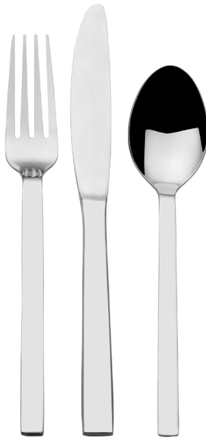 Towle Living Graciela 19-Piece Flatware Set, Service for 4 - Sleek Stainless Steel with Full Coverage Silver Finish, Dishwasher Safe, Ideal Silverware for Weddings, Gatherings, Travel Towle Living Graciela 19-Piece Flatware Set, Service for 4 - Sleek Stainless Steel with Full Coverage Silver Finish, Dishwasher Safe, Ideal Silverware for Weddings, Gatherings, Travel
