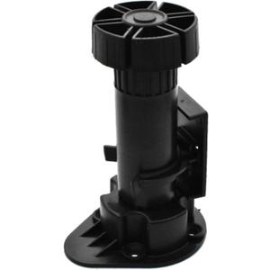 12 Pack Black Cabinet Leveler Legs Adjustable Furniture Legs Adjusts from 3-7/8" to 5-1/8", for Furniture, Cabinets Ect