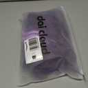 Dark Purple Wavy Long Wigs for Women Natural Curly Middle Part with Light Purple Highlight Hair Heat Resistant Synthetic Wig for Halloween Cosplay Use