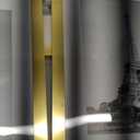 upsimples 8x12 Picture Frame Set of 5, Display Pictures 6x8 with Mat or 8 x 12 Without, Wall Gallery Photo Frames, Gold