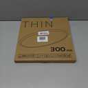 LightingWill 12 Inch LED Flush Mount Ceiling Light Fixture, 4000K Nurture White, 3200LM, 24W, Flat Modern Round Lighting Fixture, 240W Equivalent White Ceiling Lamp for Kitchens, Bedrooms