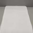 1 PACK SEIRI Washer and Dryer Topper, 26" x 18" Silicone Top Protector Mat for Slant Top Surface Cover and Top Load Washing Machine Laundry Room Non-Slip Waterproof Dryer Cover Medium (White)