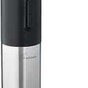 Electric Corkscrew with foil cutter, R1-17910, Black and Silver 2