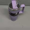 Vessel Stainless Steel Insulated Tumbler Double Wall Vacuum Insulated With Leak proof Lid & Reusable Straw 40 OZ, Purple
