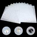 15 Sheet Iron-on Hotfix Rhinestone Sheets Transfers for Clothing 3 Styles Heat Press Crystal Decals 2mm & 3.5mm Flat Round Rhinestones Patches for T-Shirt Clothing Embellishment
