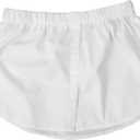 PRETYZOOM Shirt Extender for Women, Adjustable Shirt Extender, Removable Underskirt Layering with Elastic Waistband for Sweater, Hoodie, Free Size White