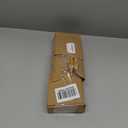 Gold Flameless Taper Candles with Remote, Flickering Christmas LED Candlesticks Battery Operated Set of 6