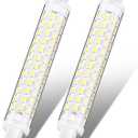 Honoson 2 Pcs R7S LED Bulb 100W Halogen Replacement Bulbs Globe Dimmable T3 J Type Light for Work Landscape Lights Floor Lamps Security Lamps(118mm,6000K Daylight White)