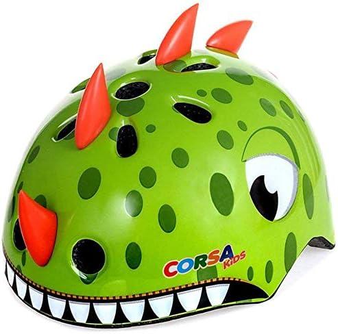 Kids Toddler Bike Helmet, Adjustable and Multi-Sport for Child Boys and Girls, 2 Sizes (X-Small: 44-50 cm / 17.3"-19.6", Dinosaur)