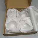 3 Sizes of Clear Glass Bowls, 2.5, 3.5 & 8.5 oz, Small Prep Bowls for Salt, Herbs, Spices and Dry Ingredients, Set of 12