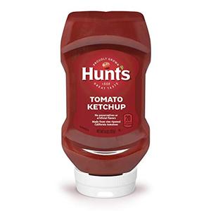 4 Pack Of Hunt's Tomato Ketchup, 14 oz Squeeze Bottle, BB May 18/2026
