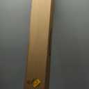 Cordless Light Filtering Mini Blind - 43 Inch Width, 64 Inch Length, 1" Slat Size - Pearl White - Cordless GII Morningstar Horizontal Windows Blinds for Interior by Achim Home Decor