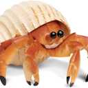 Safari Ltd. Hermit Crab Figurine - Detailed 4.5" Model Figure - Educational Toy for Boys, Girls, and Kids Ages 18M+