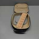 Krypthos Hard Carrying Case Compatible with Meta Quest 3S/Quest 3/Quest 2/Vision Pro, Portable VR Gaming Headset and Touch Controllers Case with Lens Protector, for Travel and Home Storage (Black)