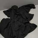 Aro Lora Womens Sexy Ruched Cutout Bodycon Dresses Long Sleeve Fuzzy Cuff Party Club Mini Dress (Black), XL