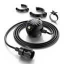 for Shark FlexBreeze Fan Instacool Hose Attachment Compatible with Flex Breeze Misting Fan FA20XMIST FA222 FA202 Lower Temperature and Double Reinforcement Design (Double Clasp and Velcro)