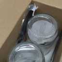 DWTS DANWEITESI Sourdough Starter Jar with Date Marked Feeding Band, Thermometer, Sourdough Fermentation Jar Scraper, Sewn Cloth Cover & Aluminum Lid, Sourdough Starter Kit Reusable(2Pcs/24Oz)