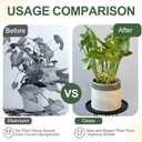Monstera Plant Support, Durable Iron Plant Stem Supports, Plant Stabilizer & Holders for Indoor Plants, 8 Pack