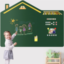 Magnetic Wall Decal for Kids, 35"x47" Self Adhesive Magnetics Chalkboard Wall, Magnetic Wallpaper Stickers Board with Wipe Cloth, Stickers etc. for Kids Playroom, School, Home Decor.