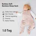 BubblePanda Rayon Made from Bamboo Sleep Sack with Feet 3t-4t 1.0 Tog
